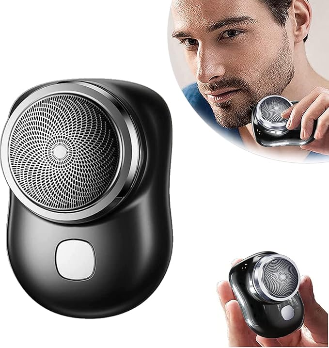 Novixa Mini-Shave Portable Electric Shaver, 2026 New Upgrade Mini Electric Razor Shavers for Men