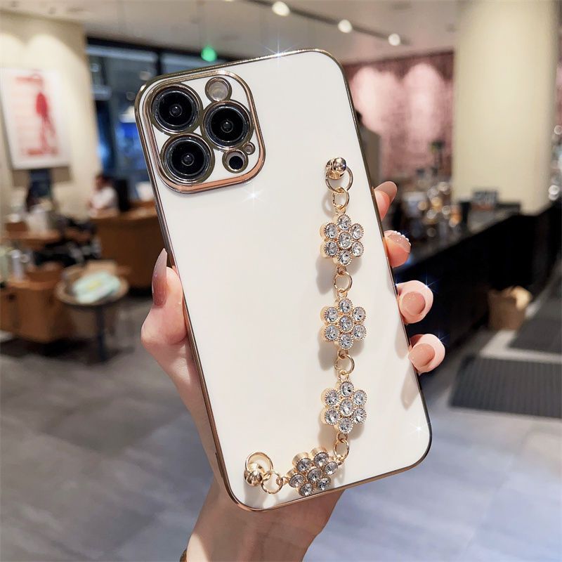 Novixa Rhinestone bracelet Cover For Iphone