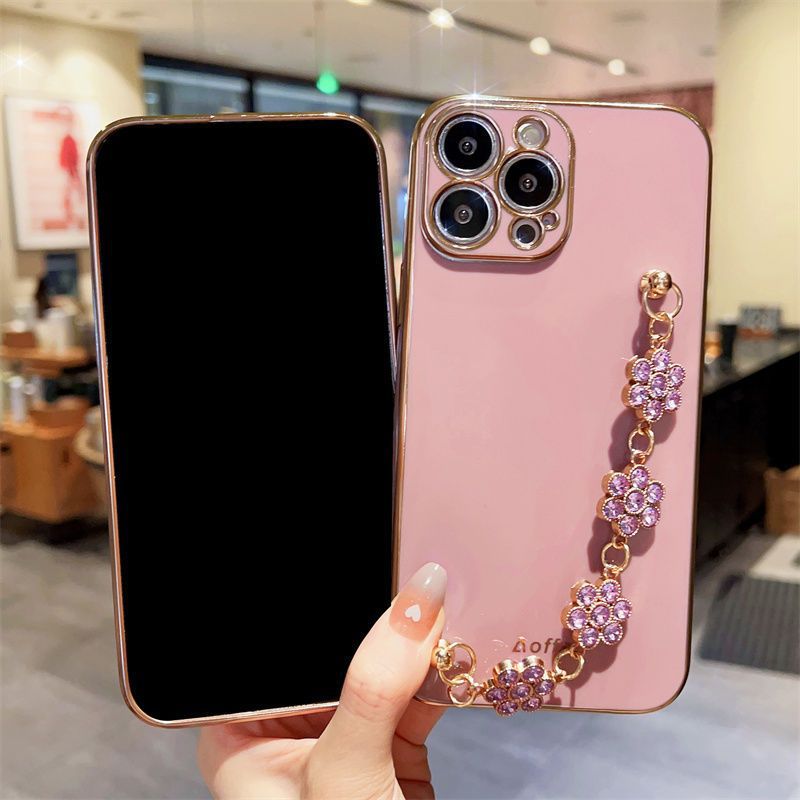 Novixa Rhinestone bracelet Cover For Iphone