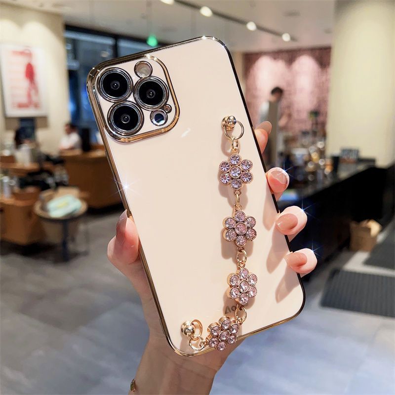 Novixa Rhinestone bracelet Cover For Iphone