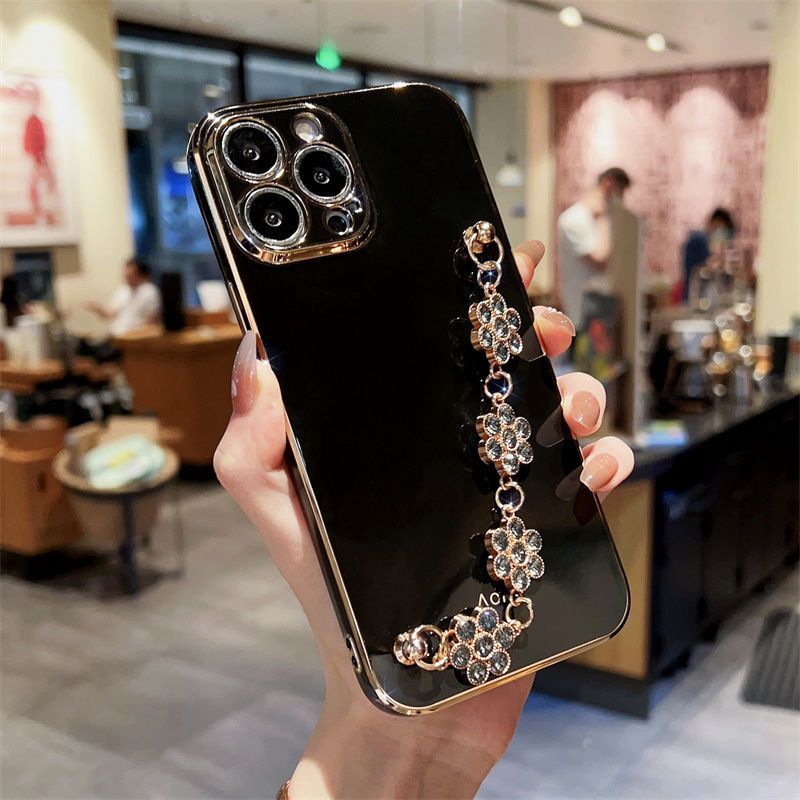 Novixa Rhinestone bracelet Cover For Iphone