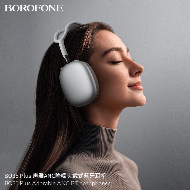 Novixa Noise-Cancelling Wireless Bluetooth Headphones