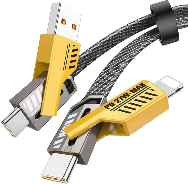 Novixa USB A 65W 4 In 1 Transformer Cable Data Cable
