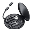 Novixa Mini Multi-Functional Fast Charging Data Cable Set (Pack of 1)